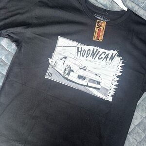 HOONIGAN — Black Graphic T-Shirt